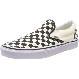 Vans, Classic Slip-On Sneakers (Black/White Checkerboard, 12.5 Women/11 Men)