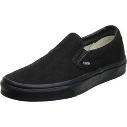 Vans - Classic Slip-On Sneakers - (Black/Black, 5 Men/6.5 Wmn)