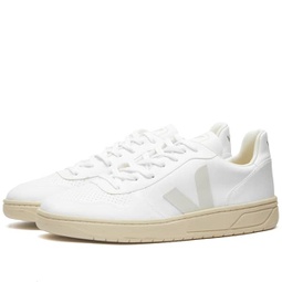 Veja V-10 Leather Basketball Sneaker Full White