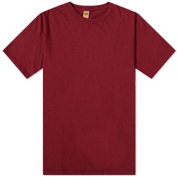 Velva Sheen Regular T-Shirt Burgundy