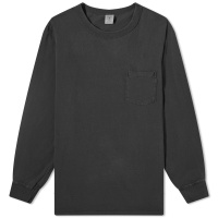 Velva Sheen Long Sleeve Heavyweight Pocket T-Shirt Black
