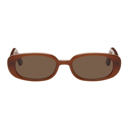 Brown Velvetines Sunglasses 241071F005007