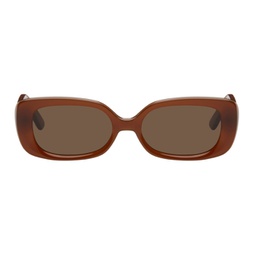 Brown Zou Bisou Sunglasses 241071F005006