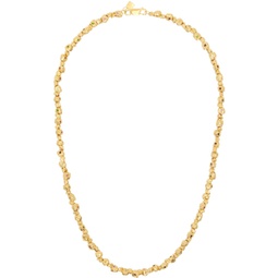 Gold VC025 Signature Stone Necklace 241882F023001