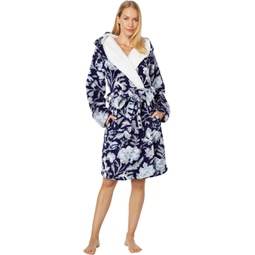 Womens Vera Bradley Plush Fleece Robe