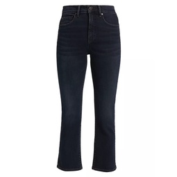Carly High-Rise Stretch Kick-Flare Jeans