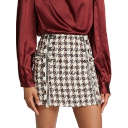 Starck Tweed Mini Skirt