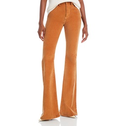Sheridan Carson High Rise Flare Jeans in Camel