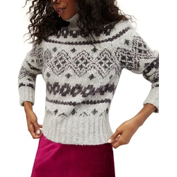 Chiana Fairisle Turtleneck Sweater
