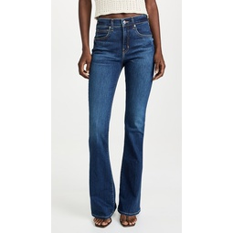 Beverly High Rise Skinny Flare Jeans