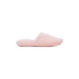 Pink Greca Slippers 241653M231003