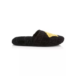 Logomania Embroidered Slippers