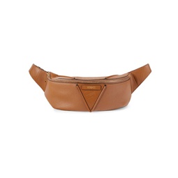 Logo Leather Belt Bag