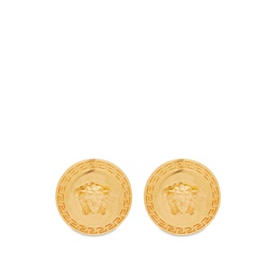 Versace Medusa Large Earrings Gold
