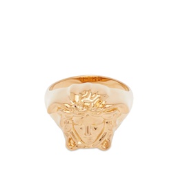Versace Oversized Medusa Head Ring Gold