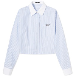 Versace Oxford Shirt Pastel Blue & White