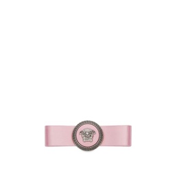 Versace Right Gianni Ribbon Hair Pin Pastel Pink & Palladium
