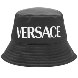 Versace Reversible Bucket Hat Black & Gold