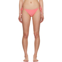 Pink Dua Lipa Edition Allover Bikini Bottom 232653F105050