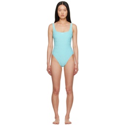 Blue Dua Lipa Edition One-Piece Swimsuit 232653F103020