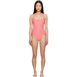 Pink Dua Lipa Edition One-Piece Swimsuit 232653F103018