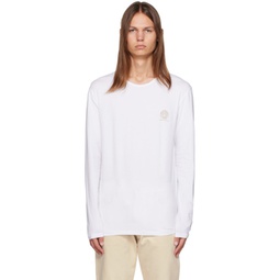 White Medusa Long Sleeve T-Shirt 232653M213005