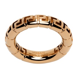 Gold Greek Key Ring 231404F024022