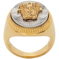 Gold & Silver Medusa Ring 232404F024006