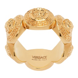 Gold Tribute Medusa Ring 241404F024010