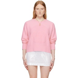 Pink Medusa Sweatshirt 241404F098003