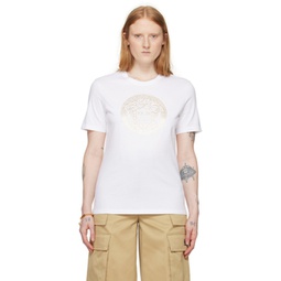 White Medusa T-Shirt 241404F110000