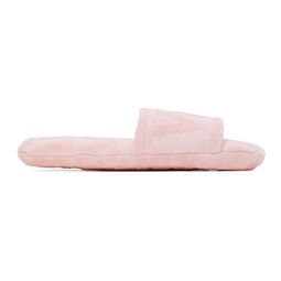 Pink Allover Slippers 241653F121003