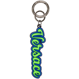 Blue & Green Varsity Keychain 231404M148003