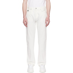 White Slim-Fit Jeans 241404M186010