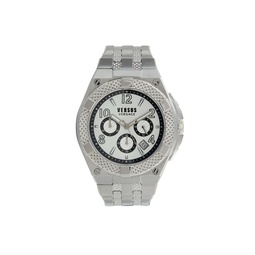 46MM Stainless Steel Chronograph Bracelet Watch