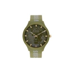 44MM Stainless Steel Case Print Watch