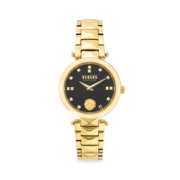 32MM Covent Garden Petite Goldplated Stainless Steel Bracelet Watch