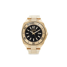 48MM Goldtone Stainless Steel Bracelet Watch