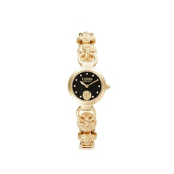 26MM Broadwood Petite Goldtone IP Stainless Steel & Swarovski Crystal Bracelet Watch
