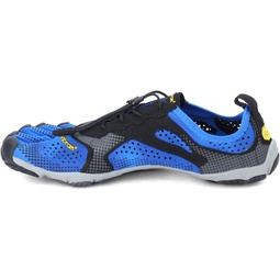 Vibram Mens FiveFingers, V-Run Running Shoe Blue Black 48 M