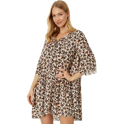 Womens Vilebrequin Leopard Turtle Cover-Up Loom