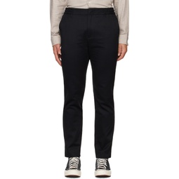 Black Owen Trousers 231875M191001
