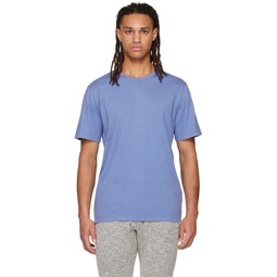 Blue Garment Dye T Shirt 231875M213001