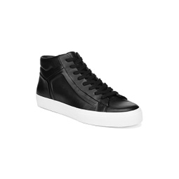 Fynn Leather High-Top Sneakers