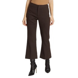 Flared Ankle-Crop Pants