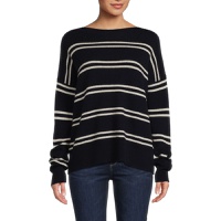 Wool & Cashmere Striped Sweater