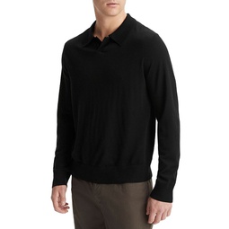 Merino Wool Johnny Collar Sweater