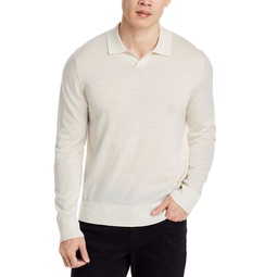 Merino Wool Johnny Collar Sweater