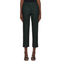 Green Cozy Trousers 222875F087026