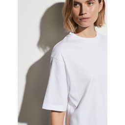 Wide-Sleeve Crop T-Shirt